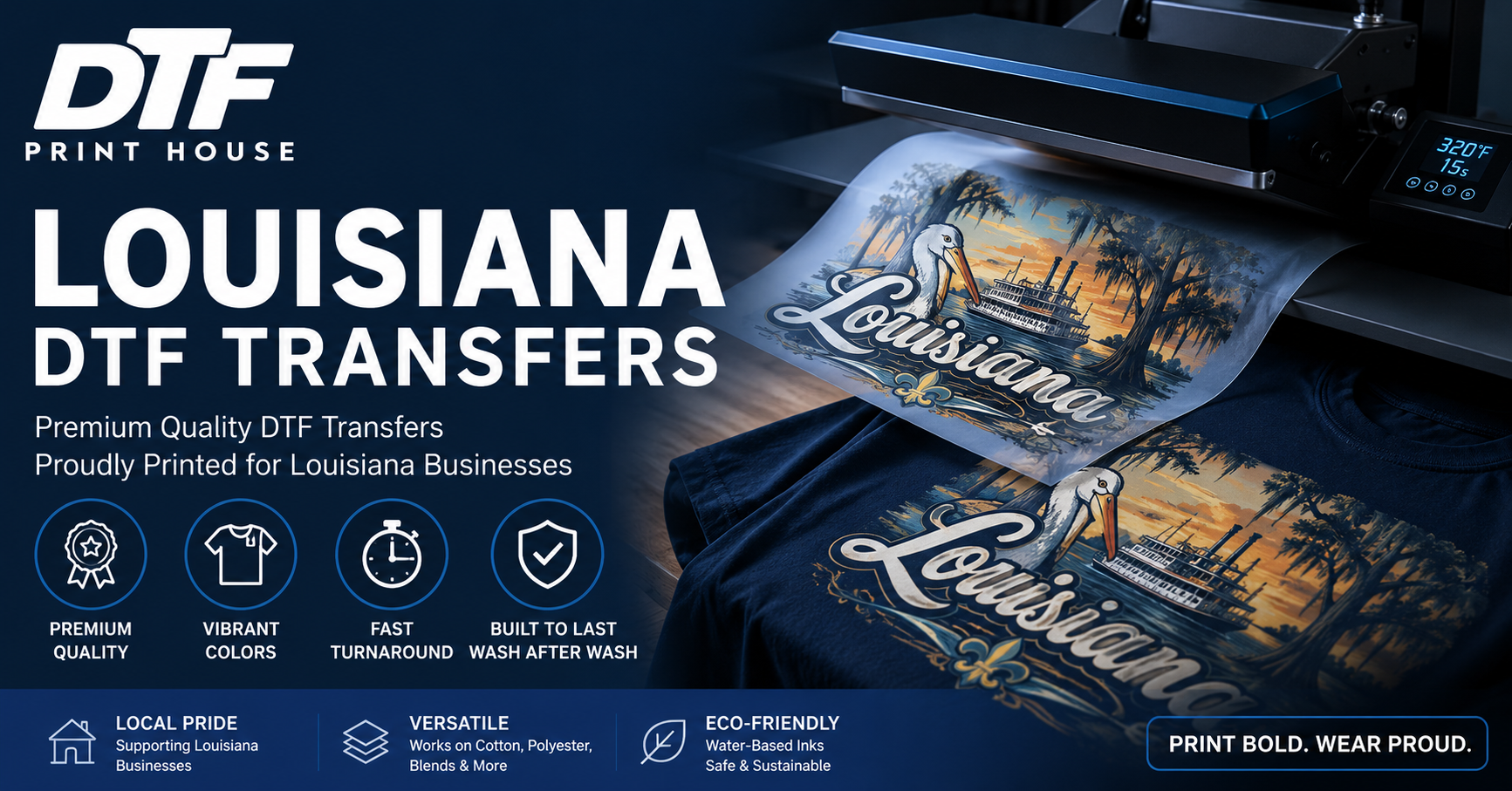 Louisiana DTF Transfers
