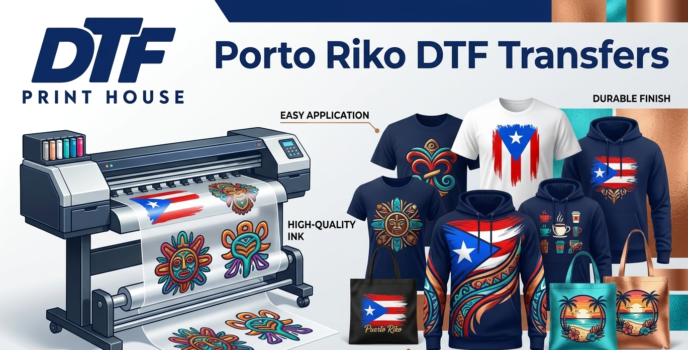 Porto Riko DTF Transfers