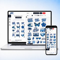 Create UV DTF Gang Sheet- Custom UV DTF