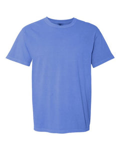 Unisex Garment-Dyed Heavyweight T-Shirt Flo Blue