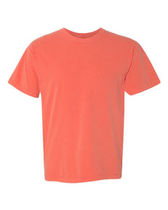 Unisex Garment-Dyed Heavyweight T-Shirt Bright Salmon