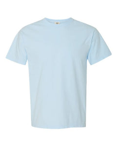 Unisex Garment-Dyed Heavyweight T-Shirt Chambray