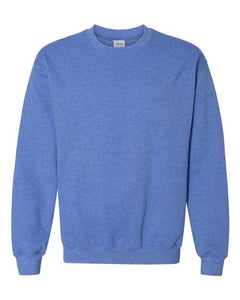 Unisex Heavy Blend™ Crewneck Sweatshirt Heather Deep Royal