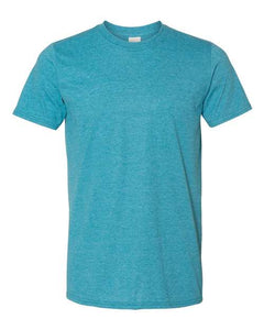 Unisex Softstyle® T-Shirt - heather galapagos blue