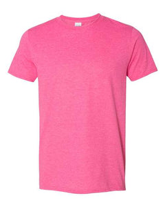 Unisex Softstyle® T-Shirt - heather heliconia