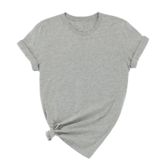 unisex adult t-shirt heather athletic heather color by DTF Print House