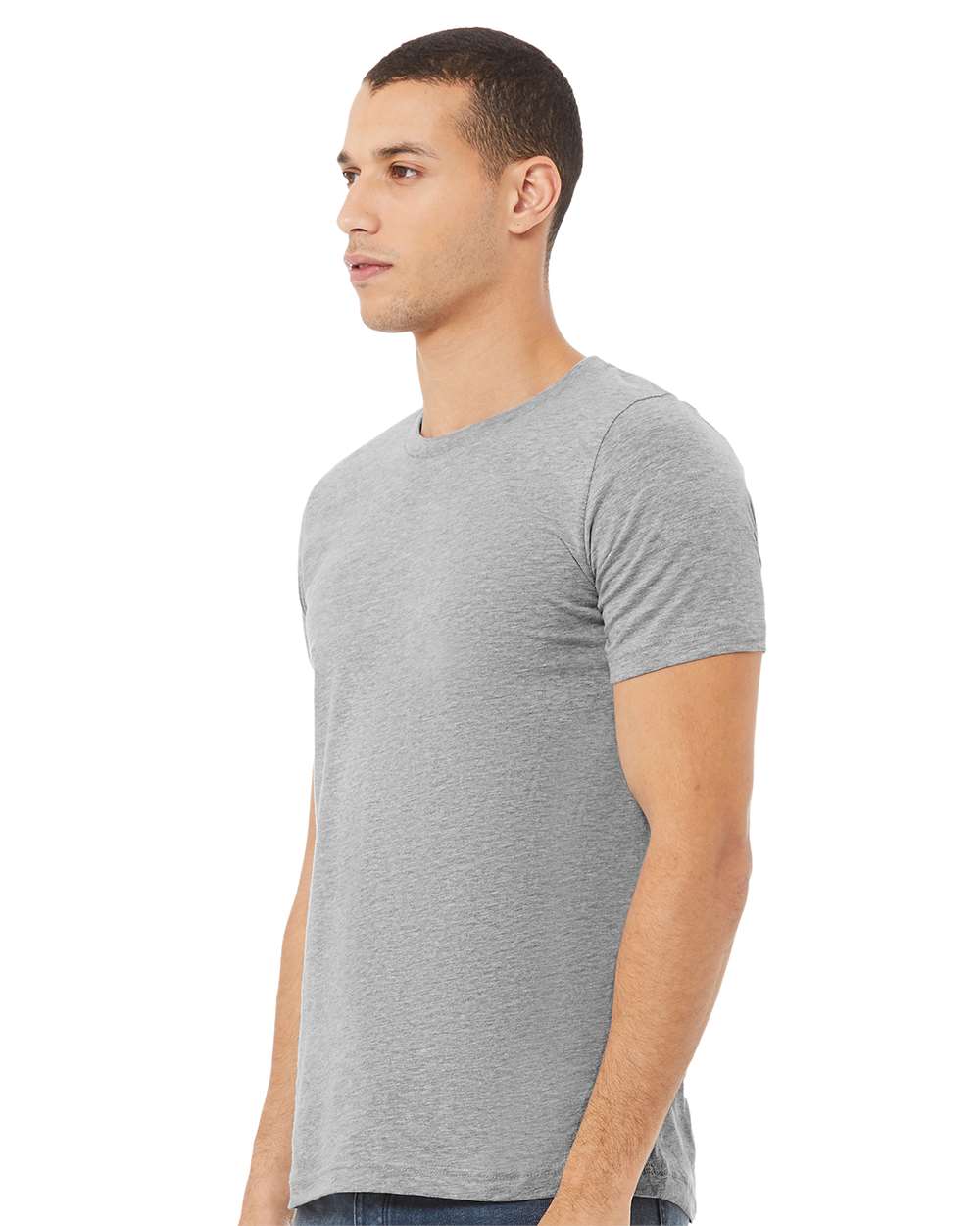 Teeland adult unisex t-shirt gray color by DTF Print House