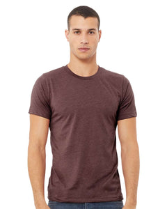 Teeland adult unisex t-shirt maroon tone by DTF Print House