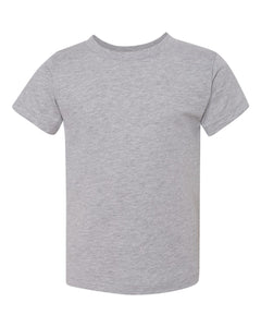 Teeland youth shirt light gray color by DTF Print House