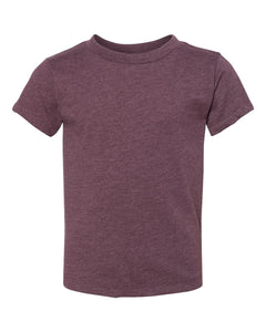Teeland toddler shirt maroon color by DTF Print House