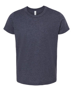 Teeland youth shirt navy color by DTF Print House