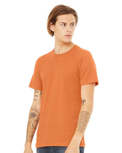 Teeland adult unisex t-shirt orange color by DTF Print House