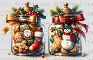 COOKIE JARS CHRISTMAS DTF TRANSFER