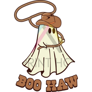 BOO HAW HALLOWEEN DTF TRANSFER