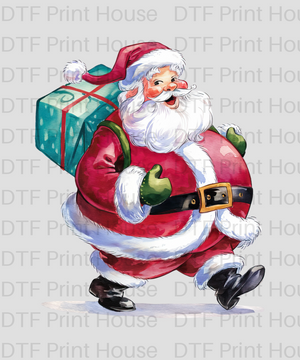 SANTA CLAUS CHRISTMAS DTF TRANSFER