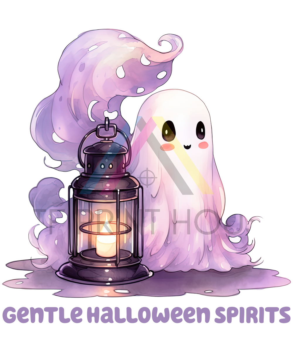 PASTEL GHOST HALLOWEEN DTF TRANSFER