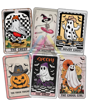 TAROT CARDS HALLOWEEN DTF TRANSFER