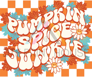 PUMPKIN SPICE JUNKIE THANKSGIVING DTF