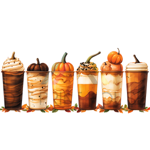 PUMPKIN FRAPPUCCINO THANKSGIVING DTF