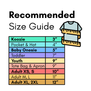 Order by Size 18" Width
