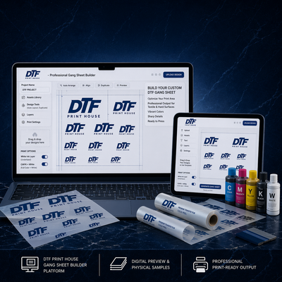 DTF Gang Sheet – Create Custom Transfer Sheets